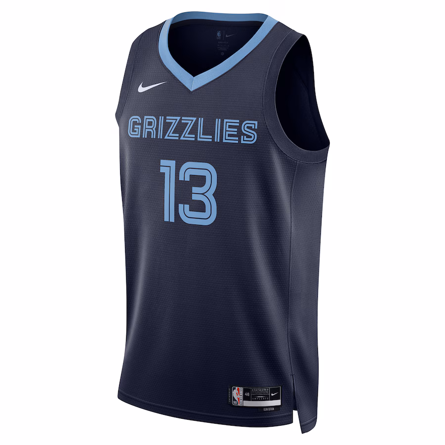 Jaren Jackson Jr., Memphis Grizzlies, Icon-Edition, Marineblau