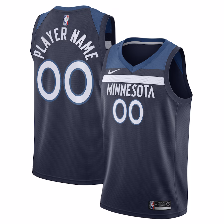 Minnesota Timberwolves, Édition Icône, Bleu Marine