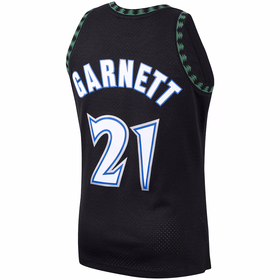 Kevin Garnett Minnesota Timberwolves schwarzes Jersey