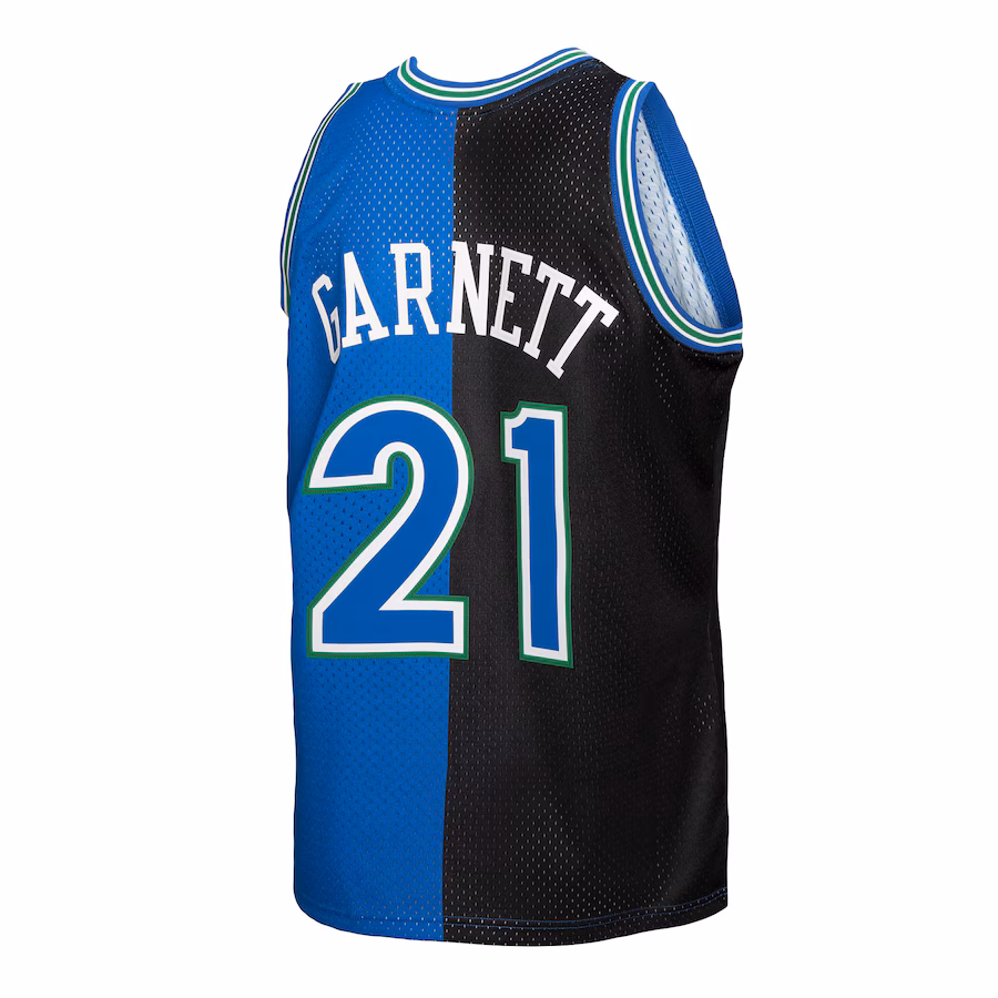 Kevin Garnett Minnesota Timberwolves 1995-96 Blaues Jersey
