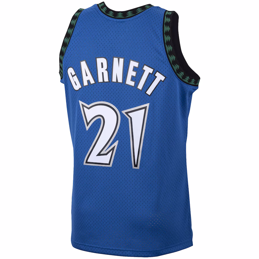 Kevin Garnett, Minnesota Timberwolves, 2003-04, Azul