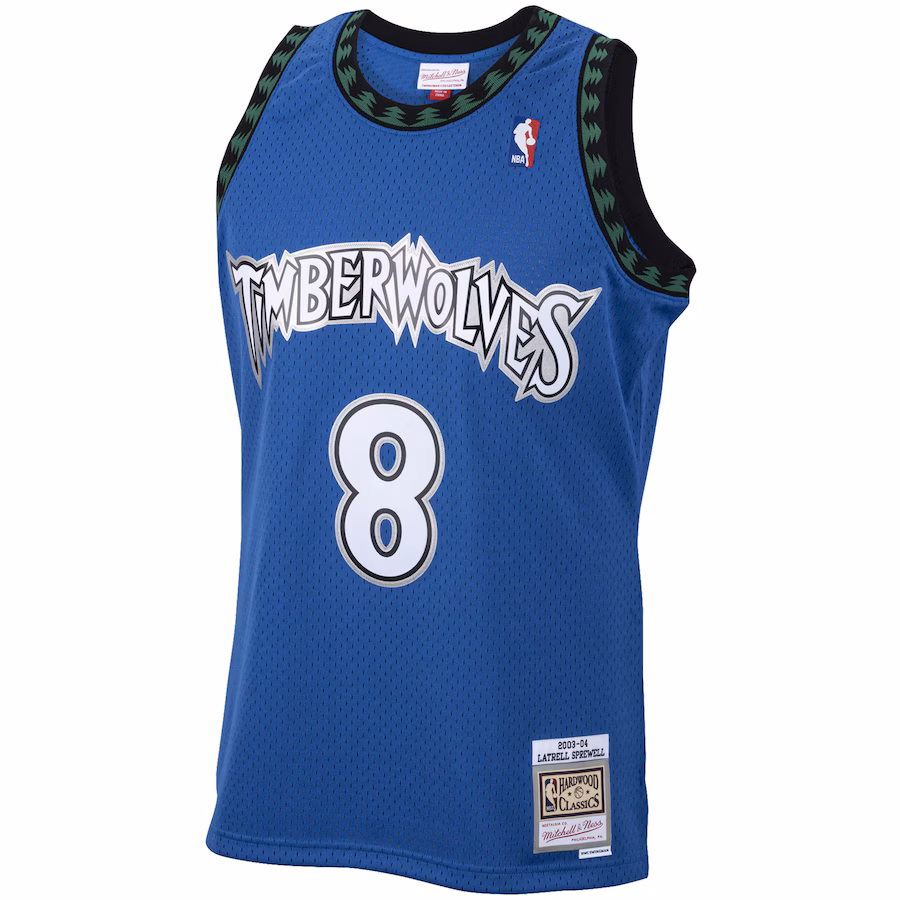 Latrell Sprewell, Minnesota Timberwolves, 2003-04, Bleu