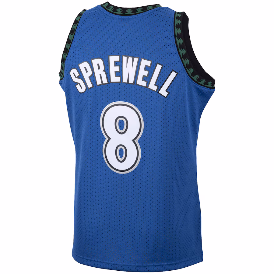 Latrell Sprewell, Minnesota Timberwolves, 2003-04, Bleu