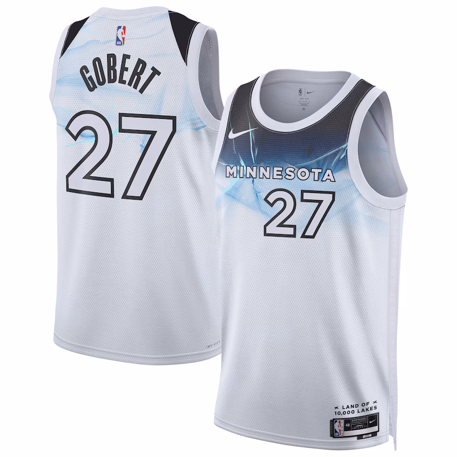 Maillot Rudy Gobert Minnesota Timberwolves City Edition 2024/25