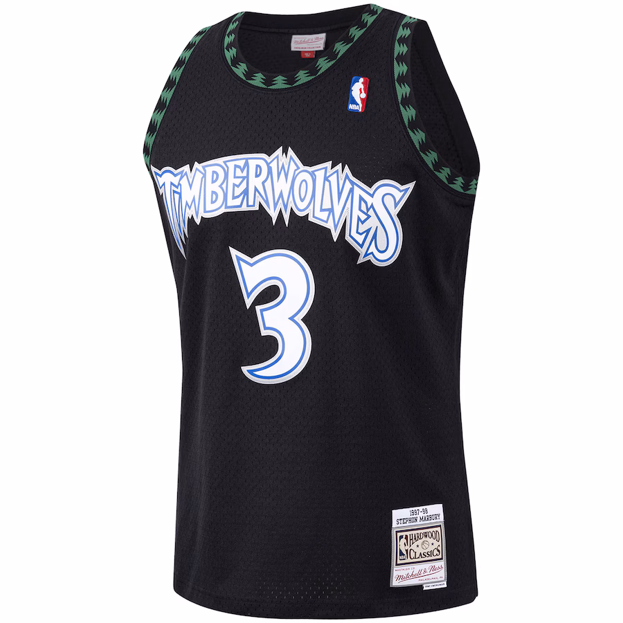 Stephon Marbury, Minnesota Timberwolves, 1997/98, Noir