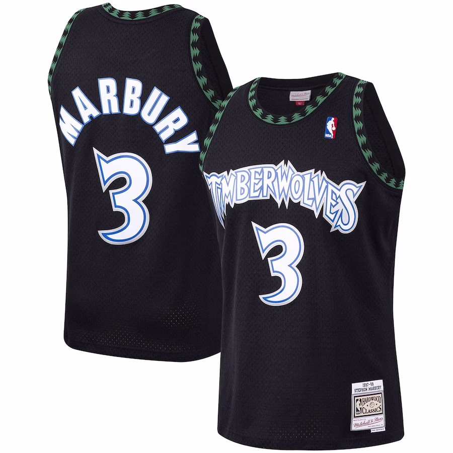 Stephon Marbury, Minnesota Timberwolves, 1997/98, Noir
