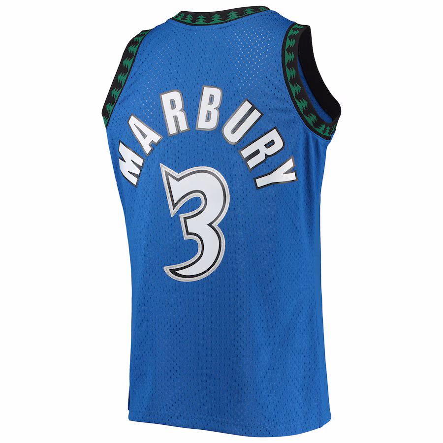 Stephon Marbury, Minnesota Timberwolves, 1996/97, Blau