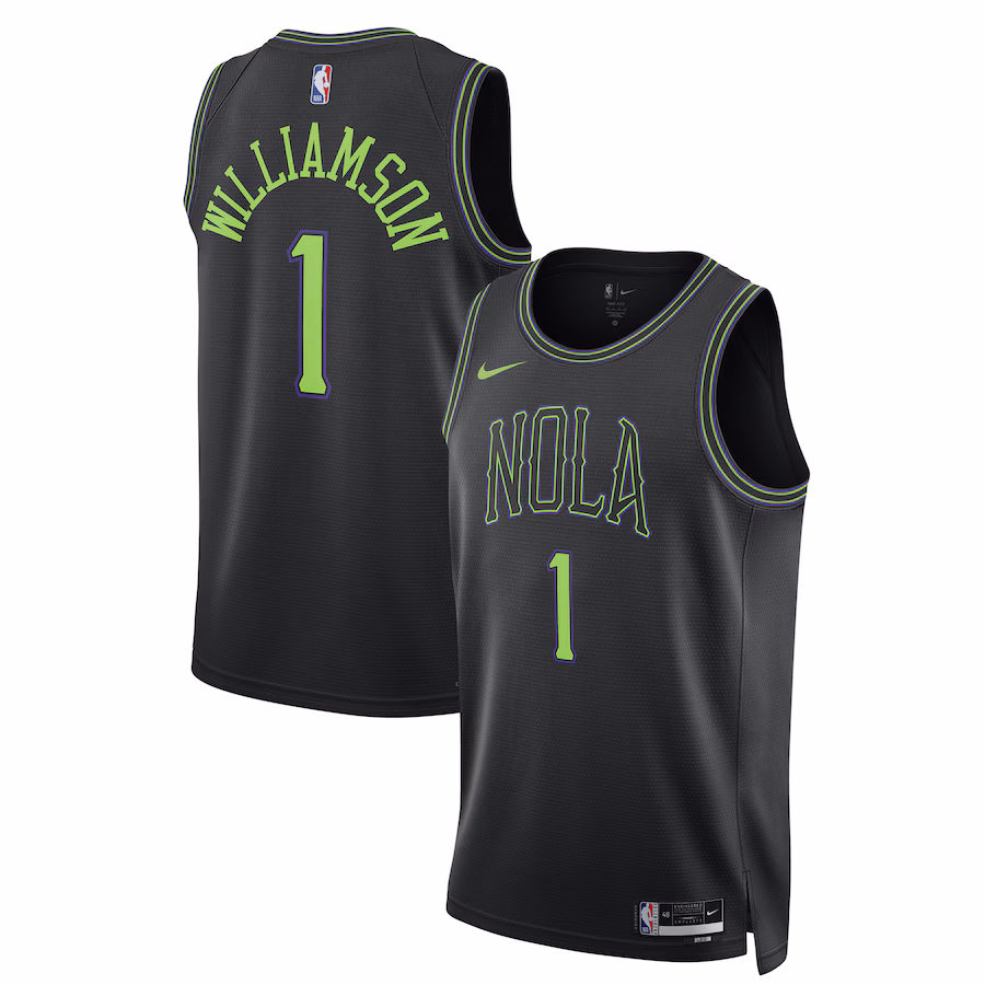Zion Williamson New Orleans Pelicans 2023/24 City Edition Trikot (Unisex)