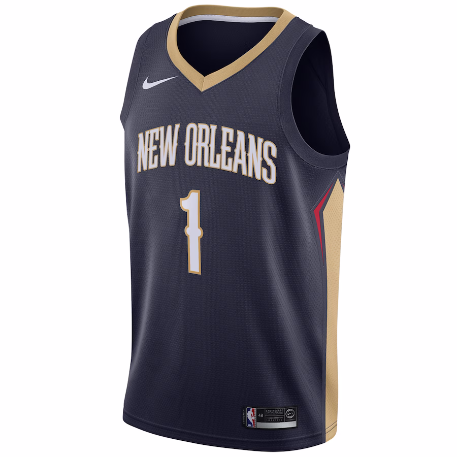 Maillot Zion Williamson New Orleans Pelicans - Draft NBA 2019 Premier Tour