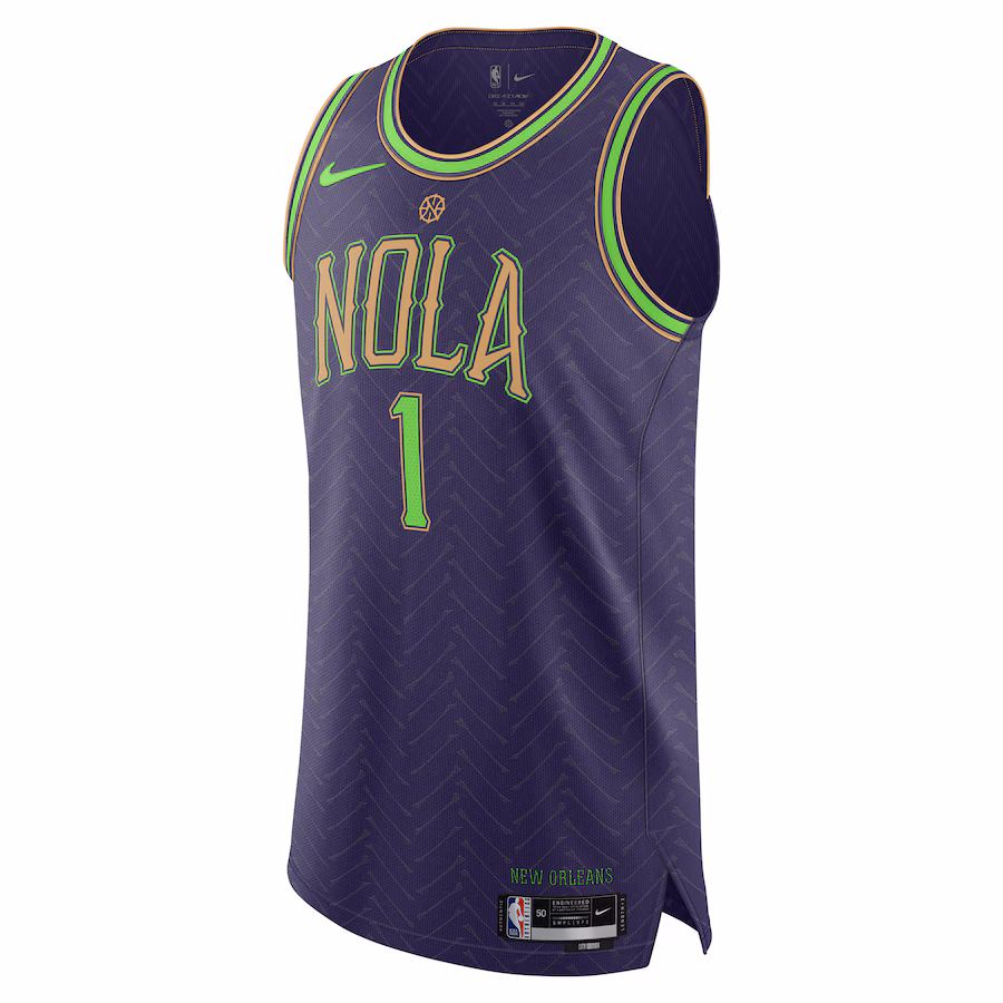 Zion Williamson, New Orleans Pelicans, Edizione City 2024/25, Viola