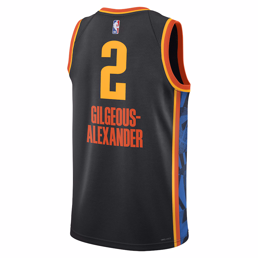 Camiseta Shai Gilgeous-Alexander OKC Thunder City Edition 2024/25