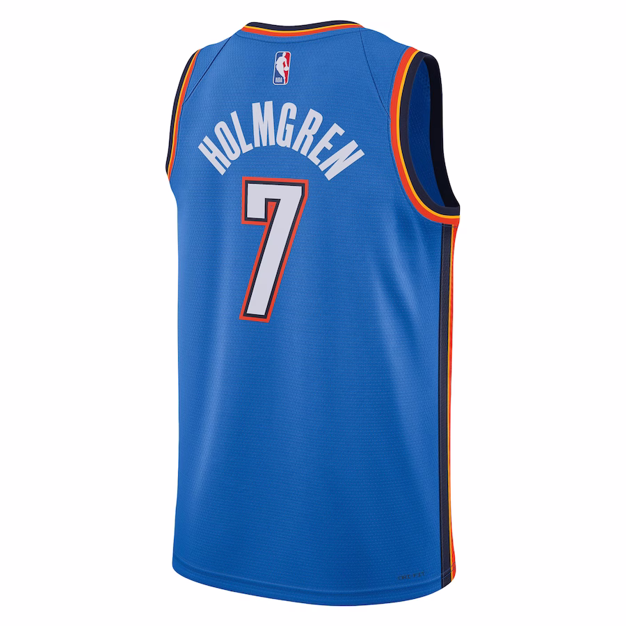 Maillot Chet Holmgren OKC Thunder NBA Draft 2022 Edition
