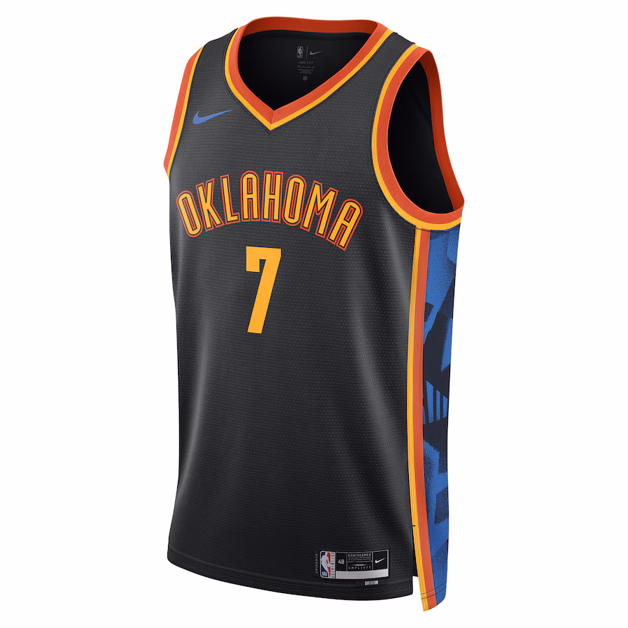 Canotta Chet Holmgren OKC Thunder City Edition 2024/25