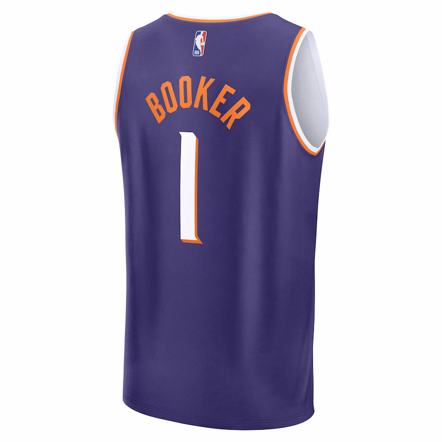 Devin Booker Phoenix Suns Fast Break Icon Edition Jersey