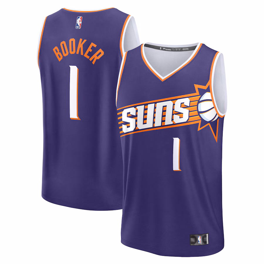 Devin Booker Phoenix Suns Fast Break Icon Edition Jersey