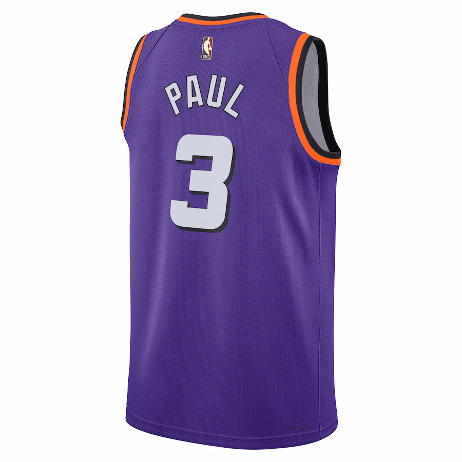 Maillot Swingman de Chris Paul pour les Phoenix Suns - Édition Classique - Violet