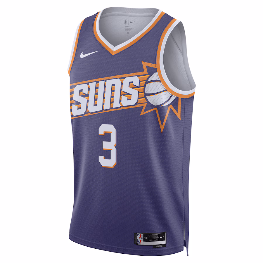 Bradley Beal Phoenix Suns Unisex Swingman-Trikot - Icon Edition - Lila