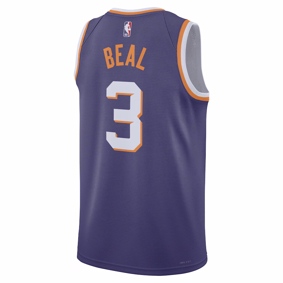 Bradley Beal Phoenix Suns Unisex Swingman-Trikot - Icon Edition - Lila