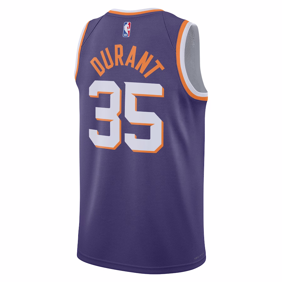 Kevin Durant Phoenix Suns Unisex Swingman Jersey - Icon Edition - Purple