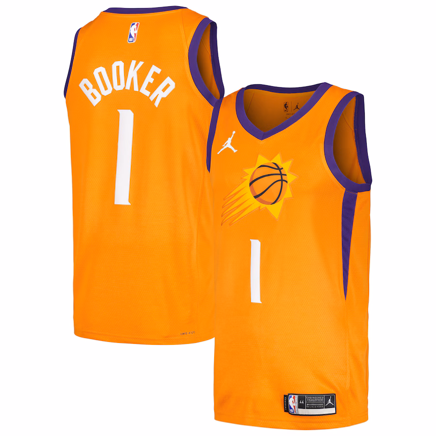 Devin Booker Phoenix Suns Jordan Brand Statement Edition Swingman Trikot