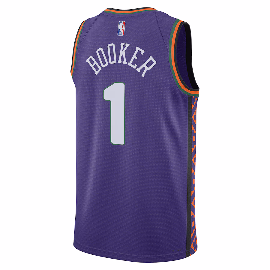 Devin Booker Phoenix Suns City Edition Trikot 2024/25 (Unisex)