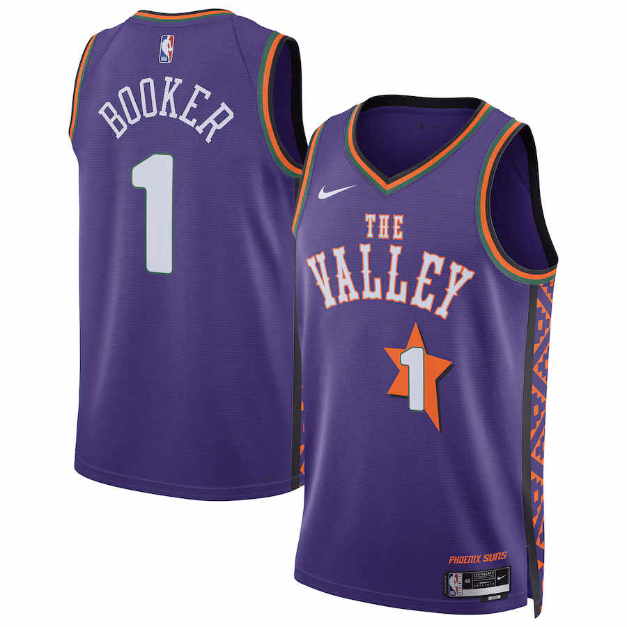 Maillot Devin Booker Phoenix Suns City Edition 24/25 (Unisexe)
