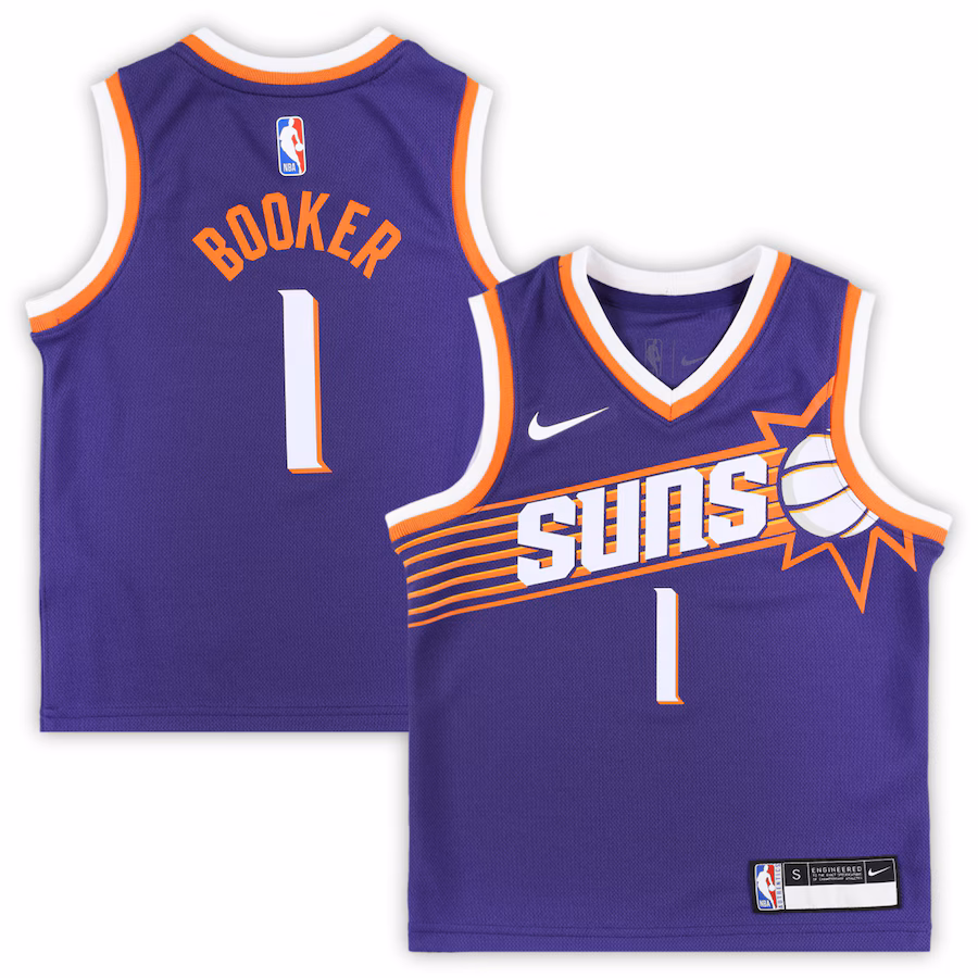 Devin Booker Phoenix Suns Swingman Trikot für Kinder (Preschool)