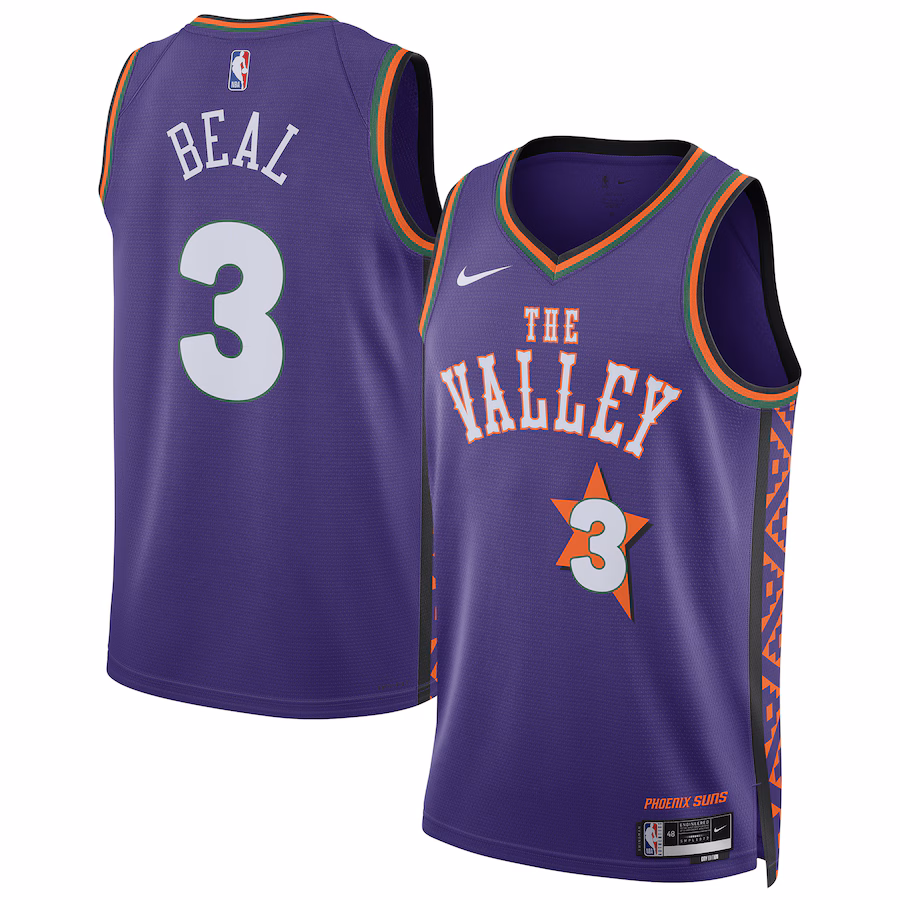 Maillot Bradley Beal Phoenix Suns City Edition 24/25 (Unisexe)