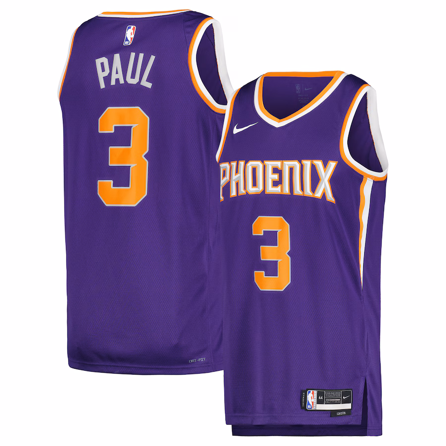 Chris Paul Phoenix Suns Unisex Swingman-Trikot - Icon Edition - Lila
