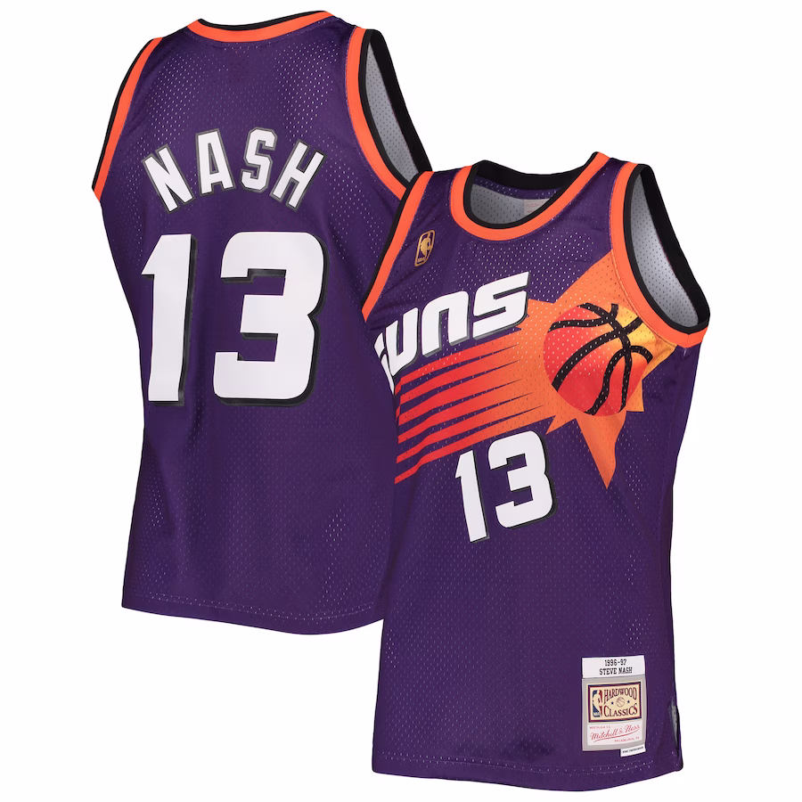 Maillot Steve Nash Phoenix Suns Mitchell & Ness 1996/97 Vintage