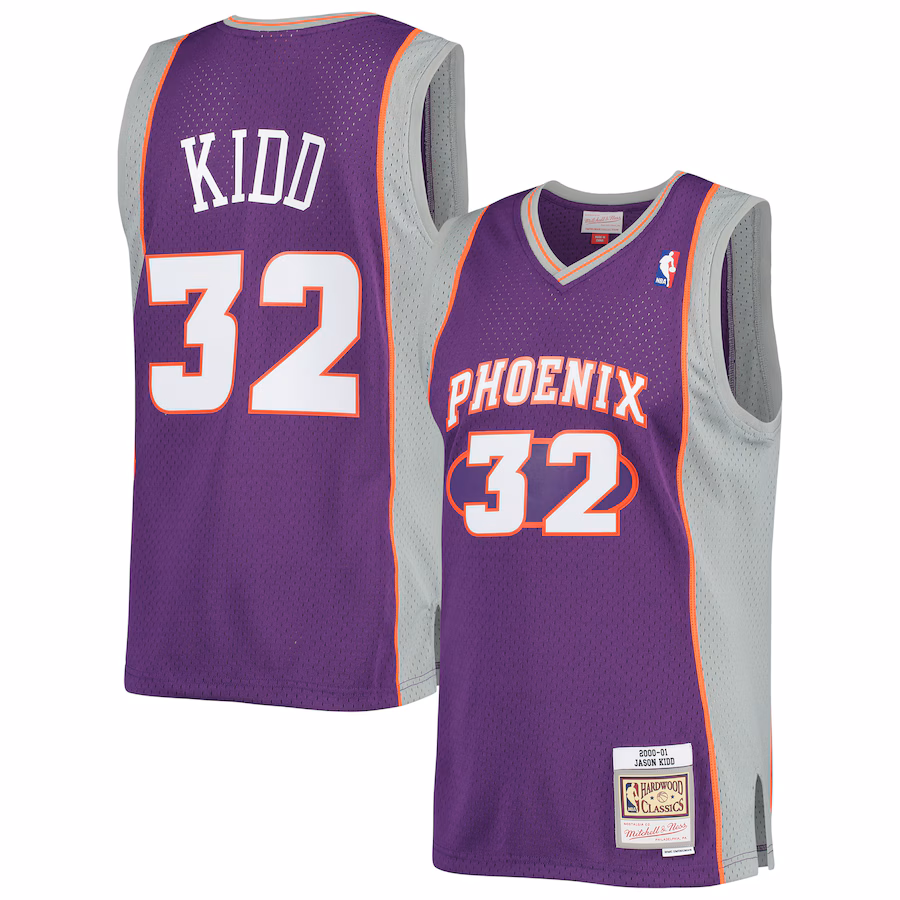 Maillot Jason Kidd Phoenix Suns Mitchell & Ness Grande Taille 00/01 Retro