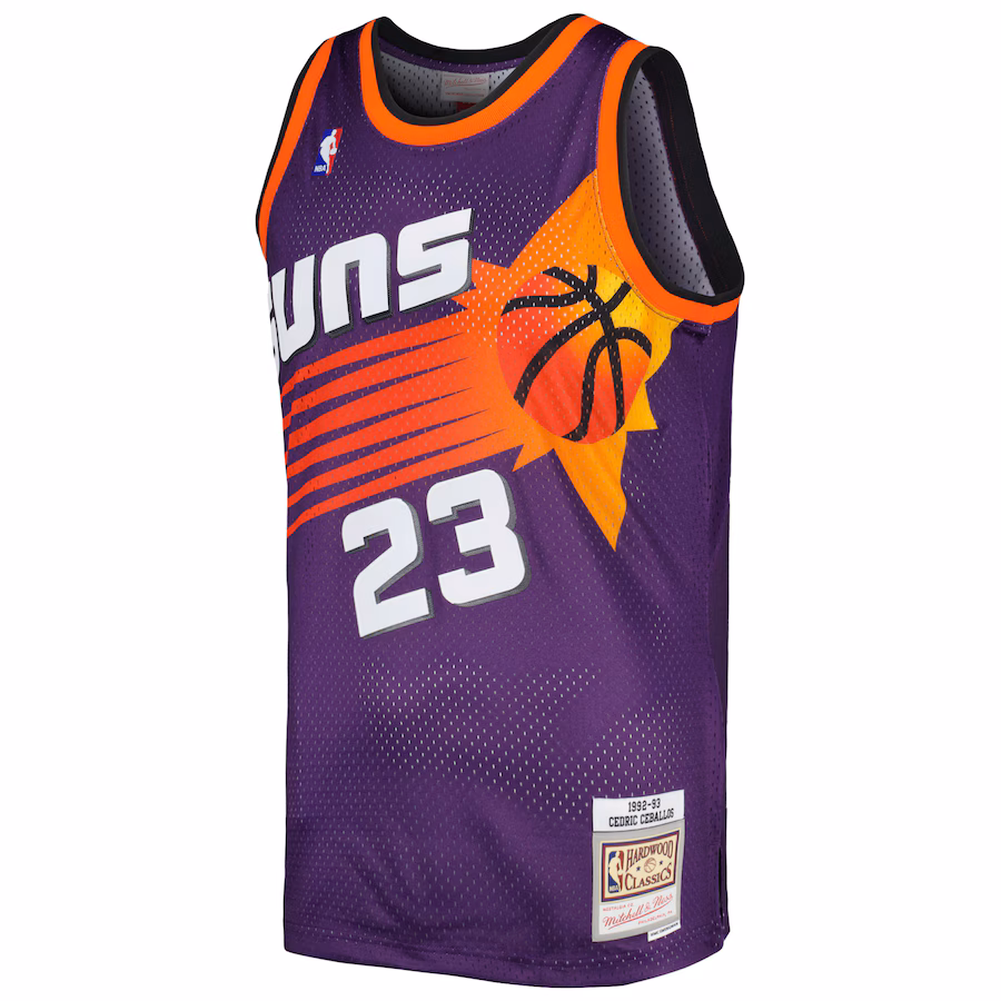 Camiseta Cedric Ceballos Phoenix Suns 92/93 Mitchell & Ness Retro