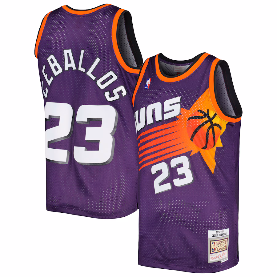 Maillot Cedric Ceballos Phoenix Suns Mitchell & Ness 92/93 Vintage