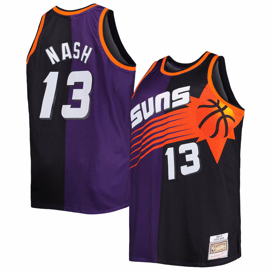 Maillot Steve Nash Phoenix Suns Mitchell & Ness Grande Taille 1996/97 Swingman