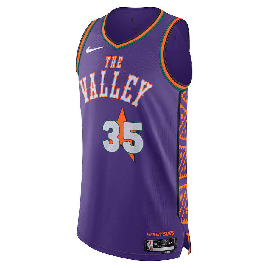 Kevin Durant Phoenix Suns 2024/25 City Edition Jersey