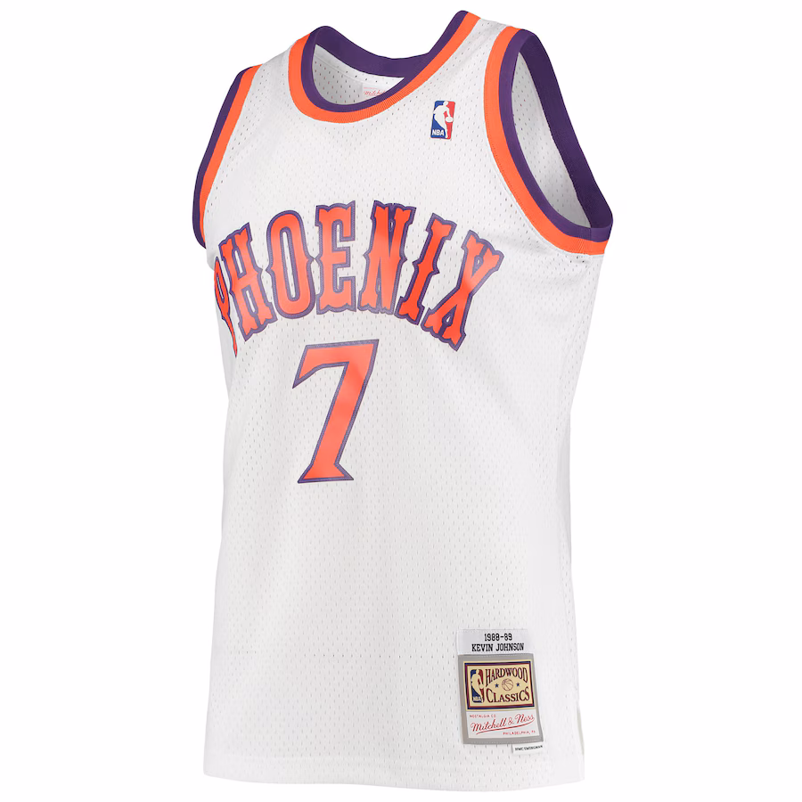 Kevin Johnson Phoenix Suns Mitchell & Ness 1988/89 Klassik Swingman - Trikot - Weiß