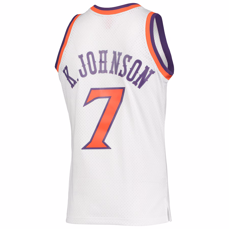 Kevin Johnson Phoenix Suns Mitchell & Ness 1988/89 Klassik Swingman - Trikot - Weiß