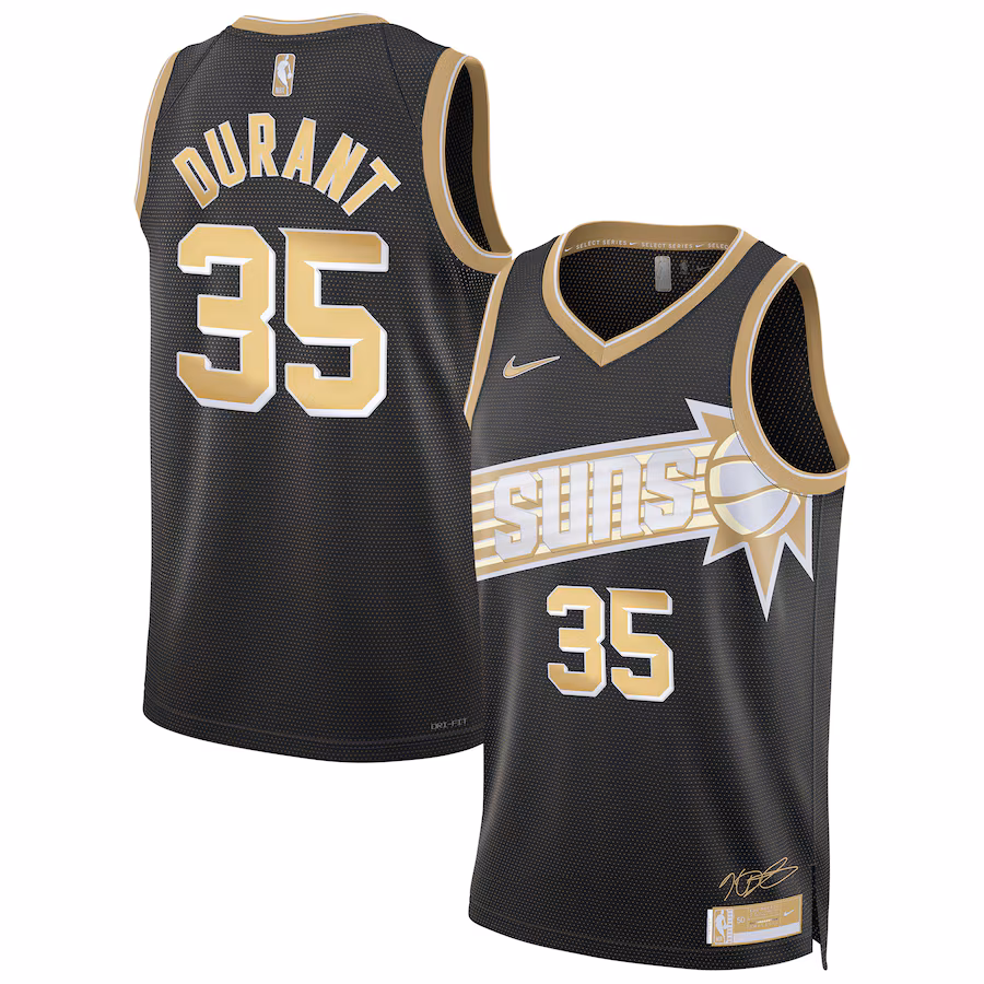 Kevin Durant Phoenix Suns Unisex Select Series Swingman - Trikot - Schwarz