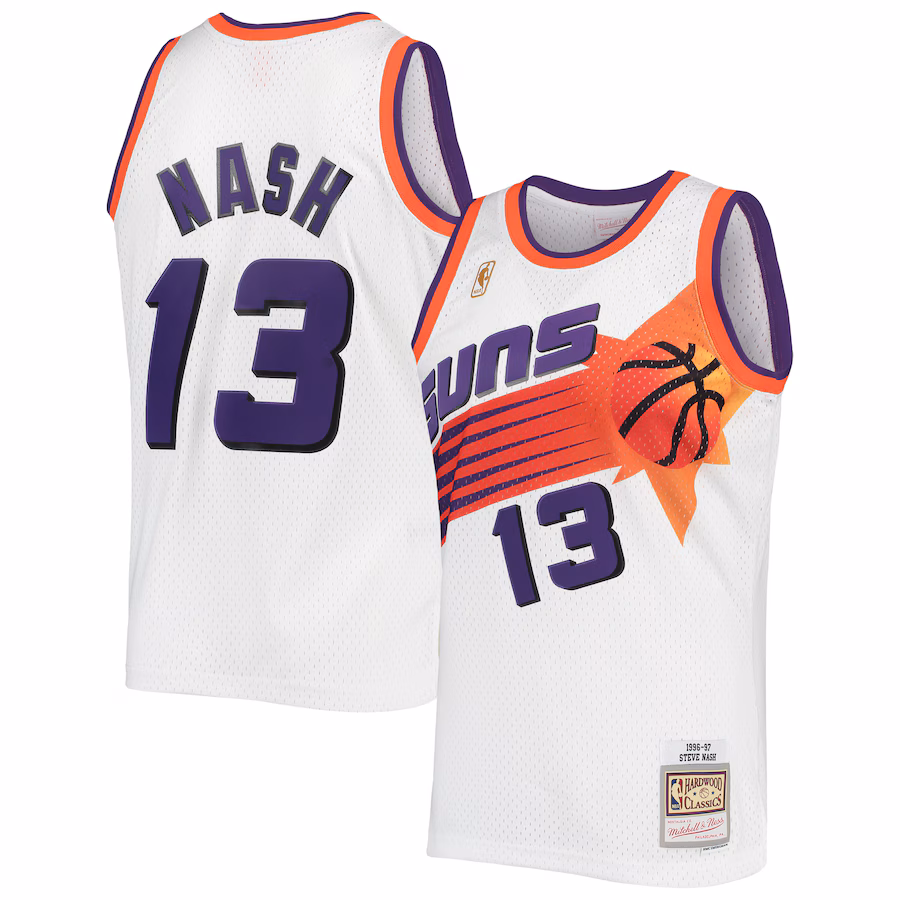 Maillot Steve Nash Phoenix Suns Mitchell & Ness 1996/97 Vintage