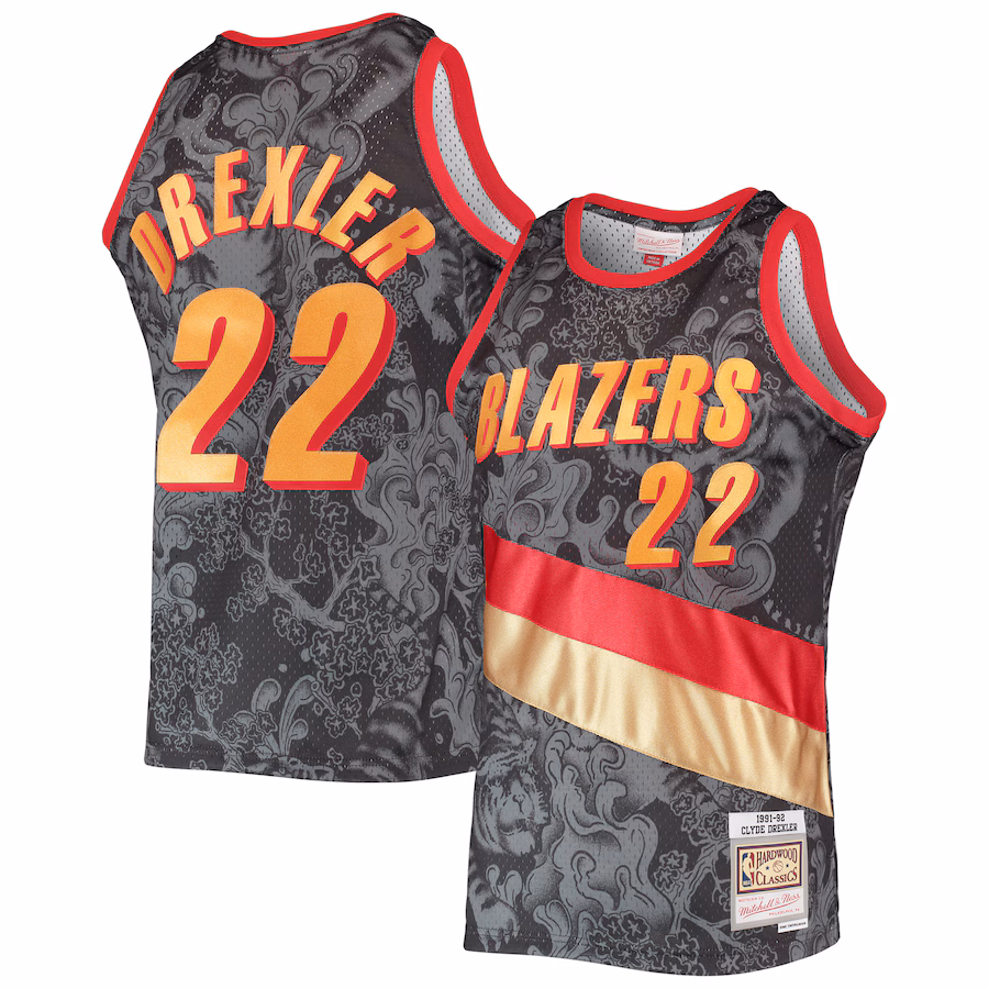 Canotta Clyde Drexler Portland Trail Blazers 1991/92 – Lunar New Year
