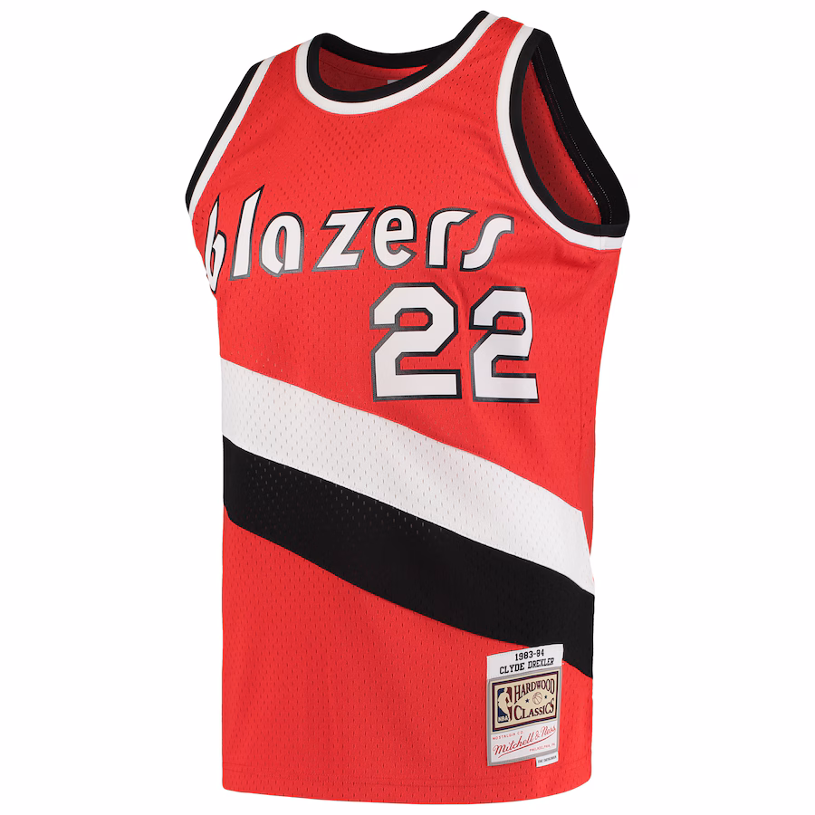 Clyde Drexler, Portland Trail Blazers, Edición clásica 1983/84, Rojo