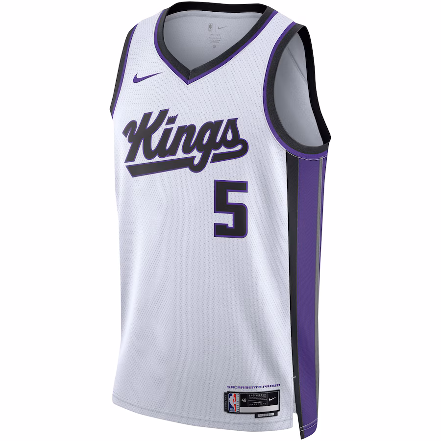 De'Aaron Fox, Sacramento Kings, Association Edition, Weiß