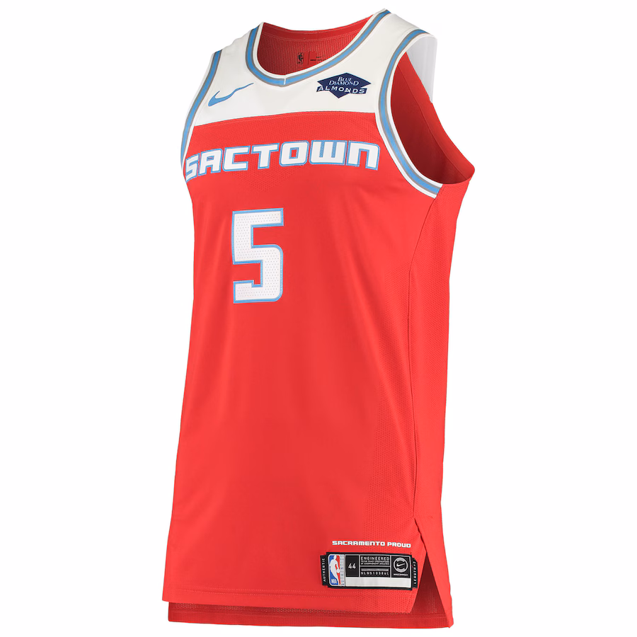 De'Aaron Fox, Sacramento Kings, City Edition, Rot