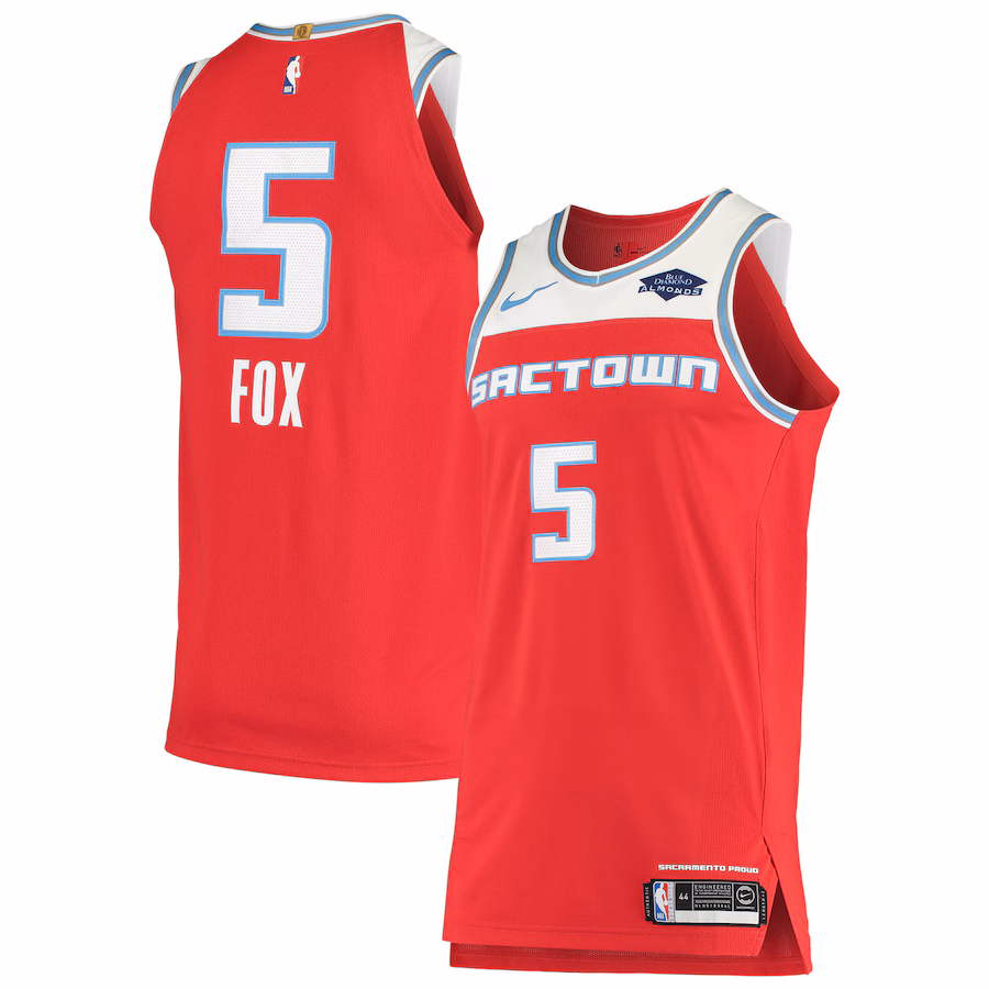 De'Aaron Fox, Sacramento Kings, Édition Ville, Rouge