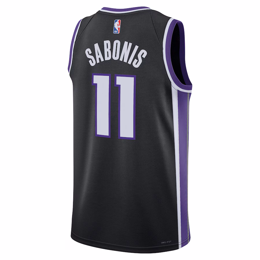 Domantas Sabonis, Sacramento Kings, Icon Edition, Black