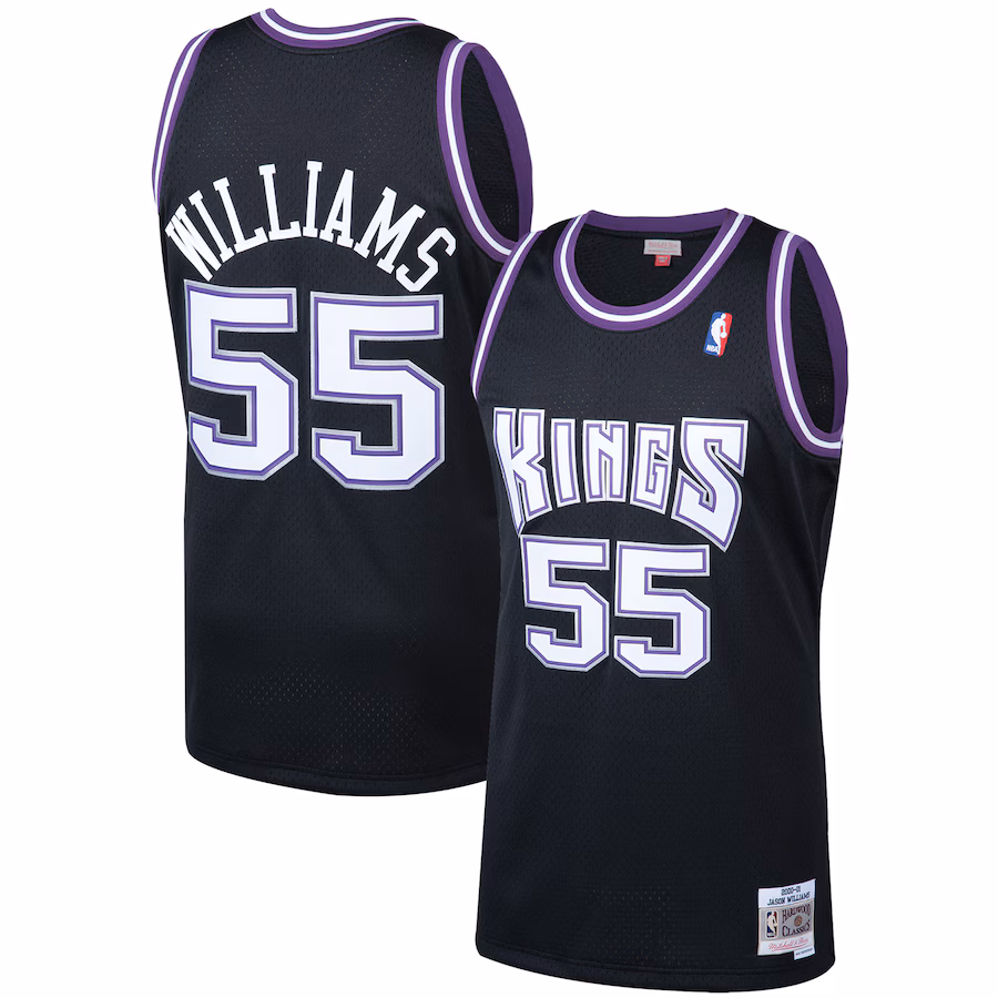 Jason Williams, Sacramento Kings, 2000/01, Noir