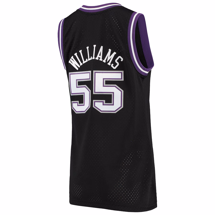 Jason Williams, Sacramento Kings, Femme, 2000/01 Hardwood Classics, Noir