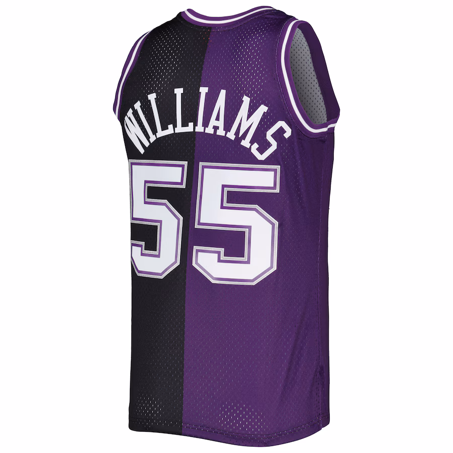 Jason Williams, Sacramento Kings, 2000/01, Violet/Noir