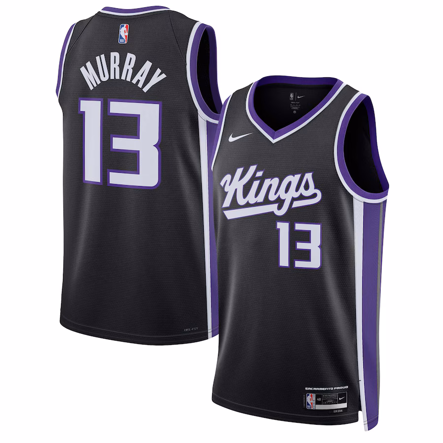 Keegan Murray, Sacramento Kings, Édition Icon, Noir