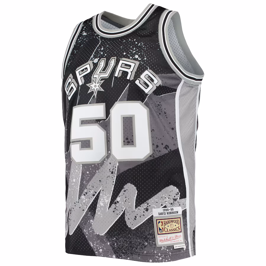 David Robinson, San Antonio Spurs, 1998/99, Noir
